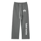 Solid Fleece Straight Leg Pants