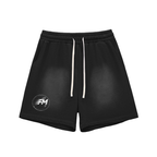 Sun Fade Raw Edge Shorts