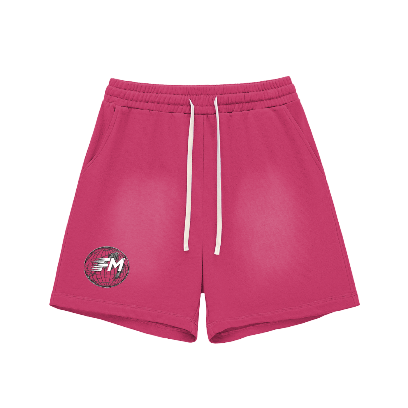 Sun Fade Raw Edge Shorts
