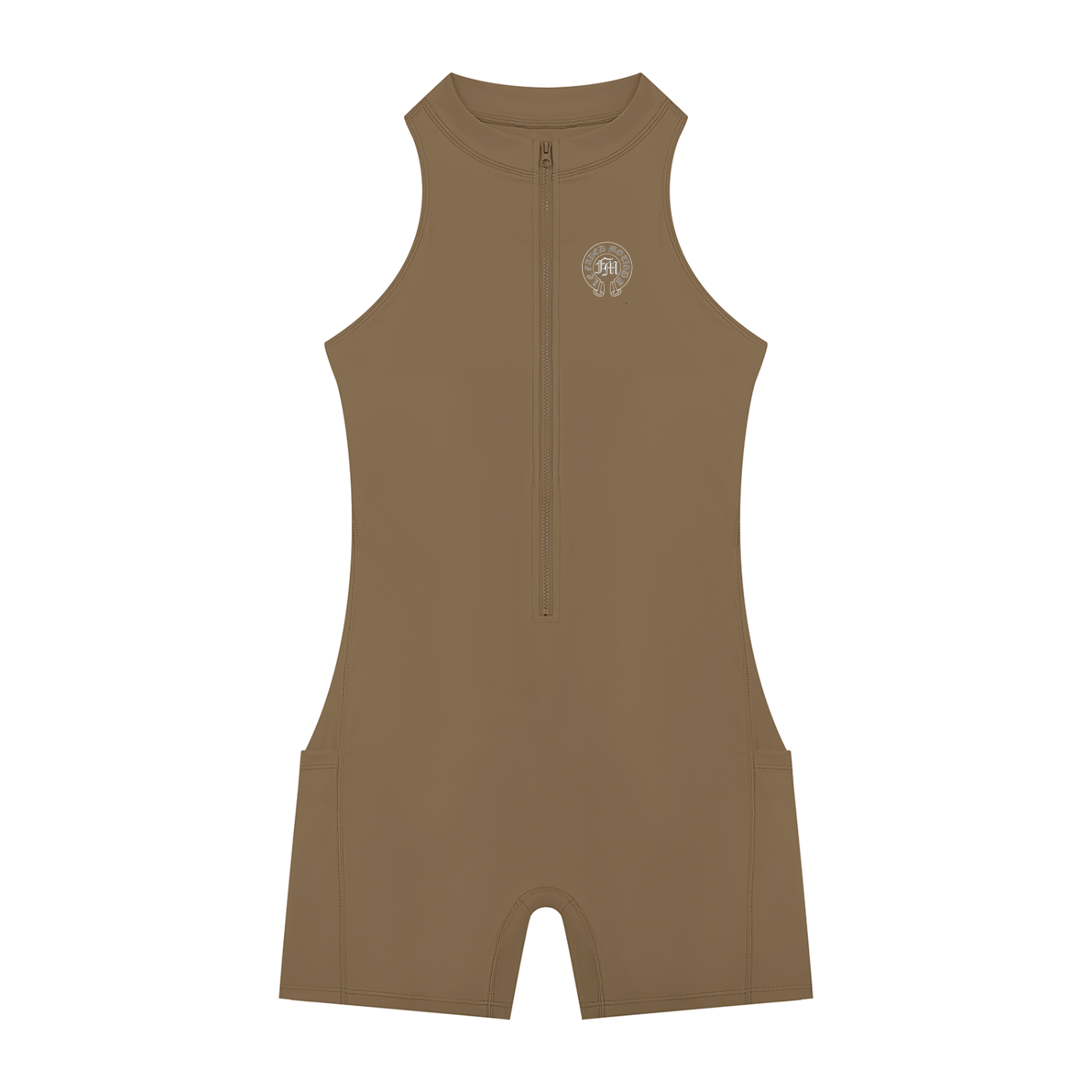 Women’s Quarter-Zip Yoga Romper