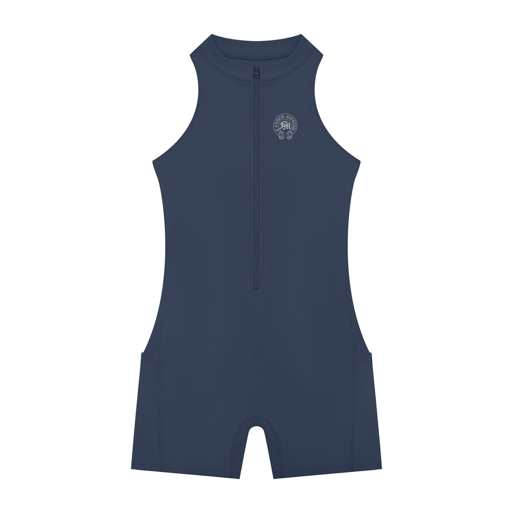Women’s Quarter-Zip Yoga Romper