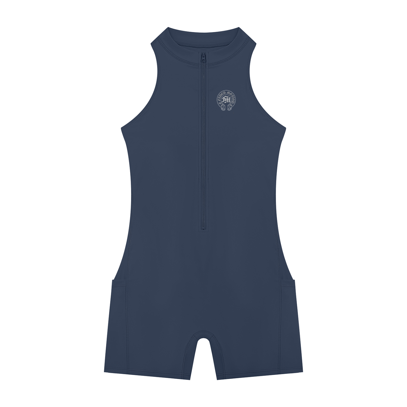 Women’s Quarter-Zip Yoga Romper