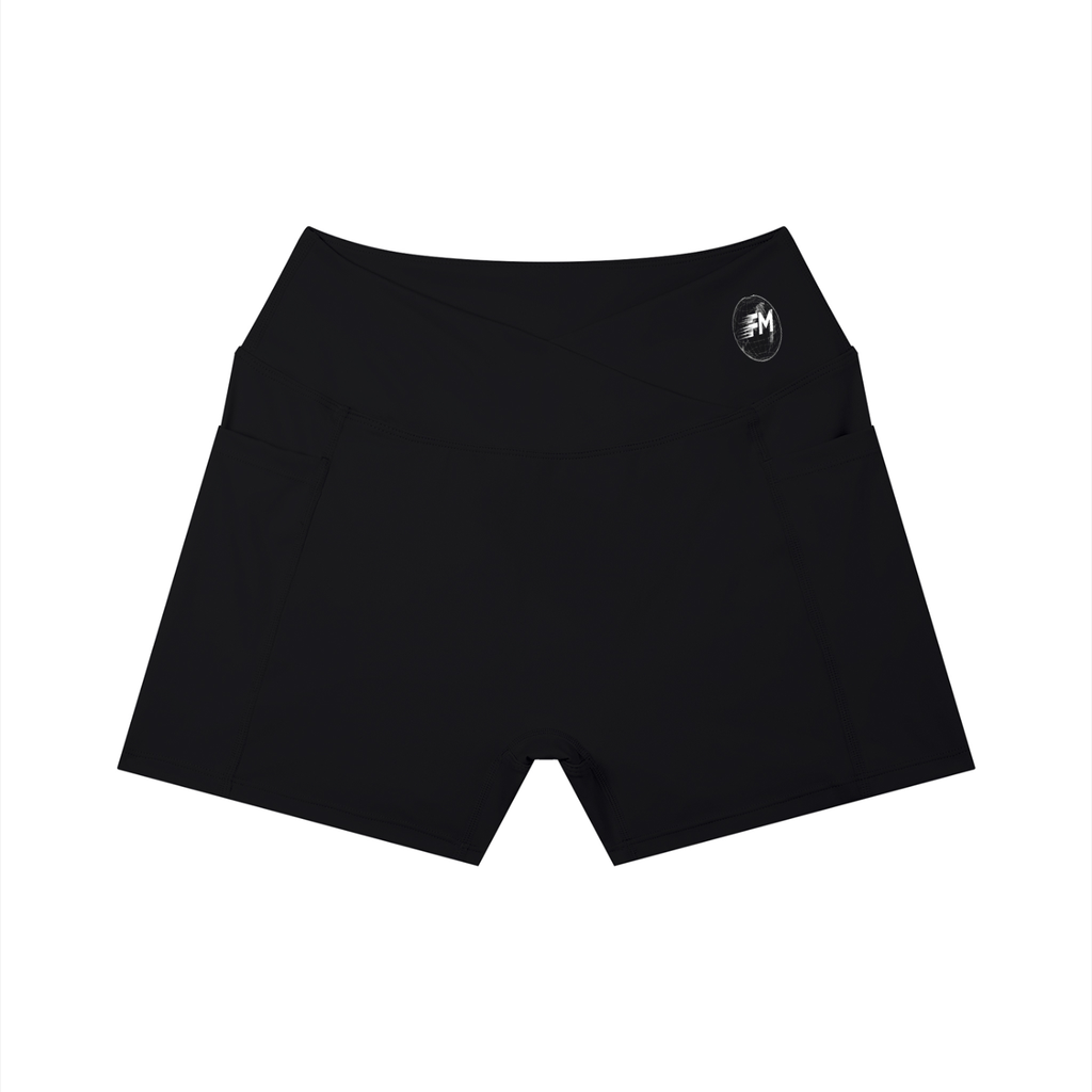 High Rise Pocket Yoga Shorts