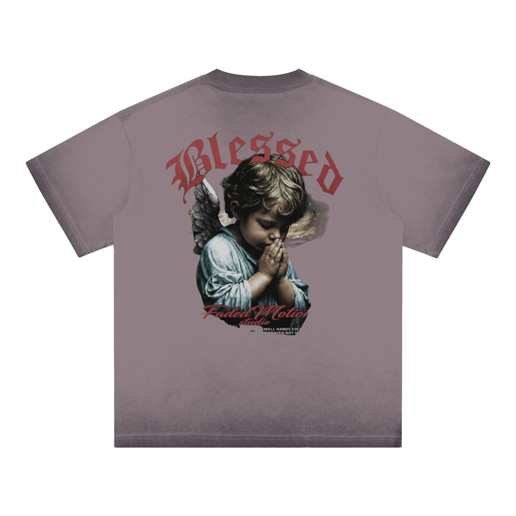 Reverse Dyed Loose Cotton T-Shirt