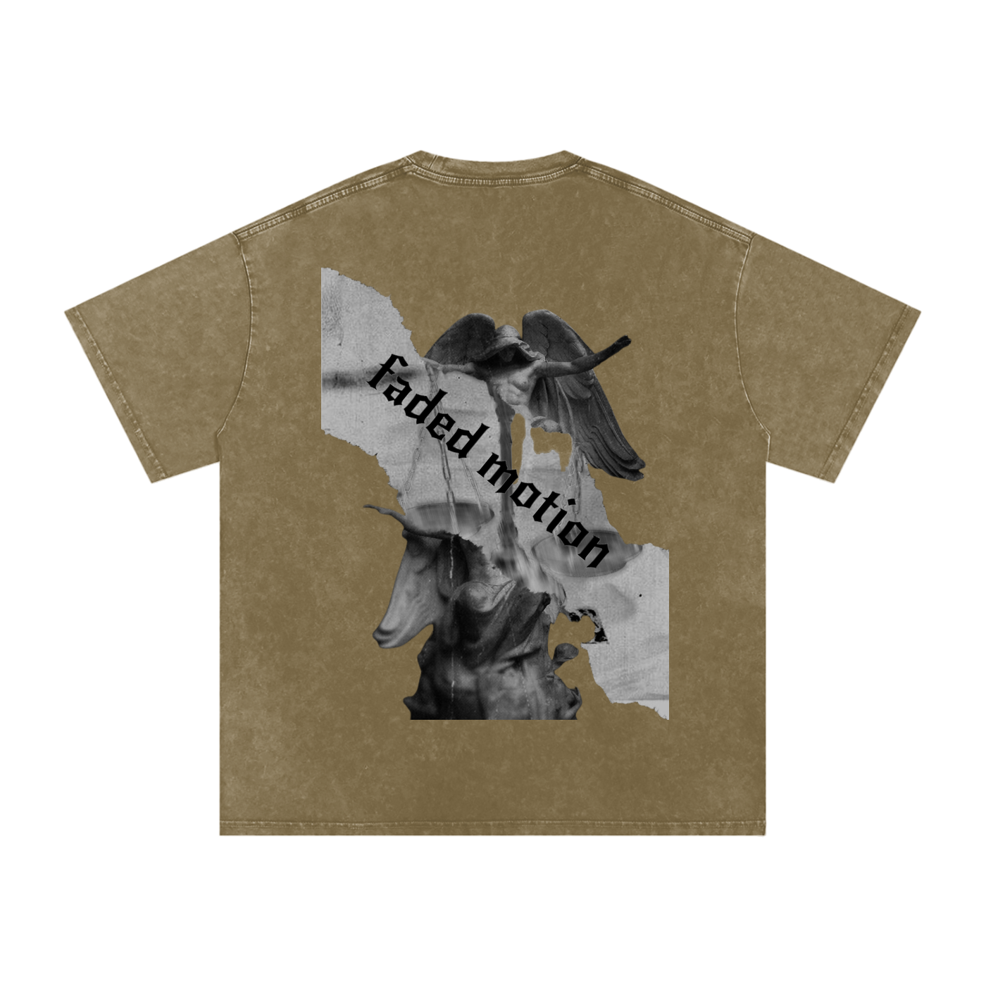 Snow Washed Oversized Tee