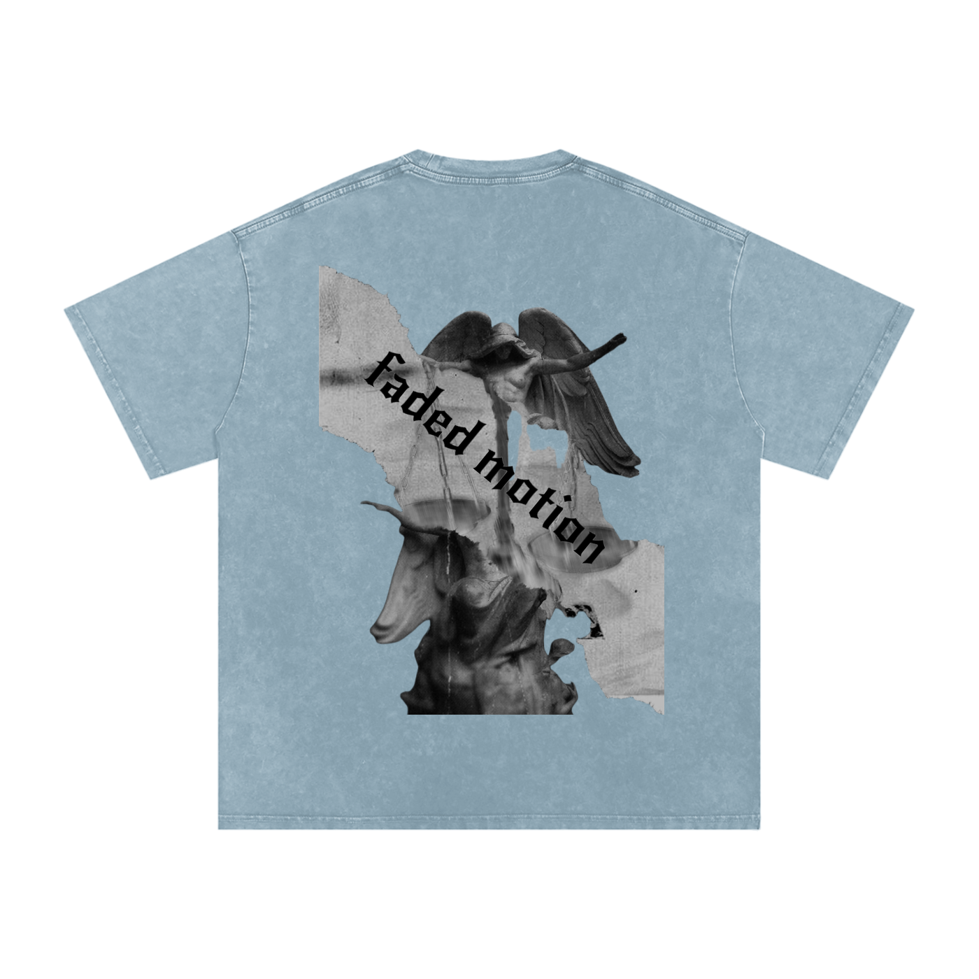 Snow Washed Oversized Tee