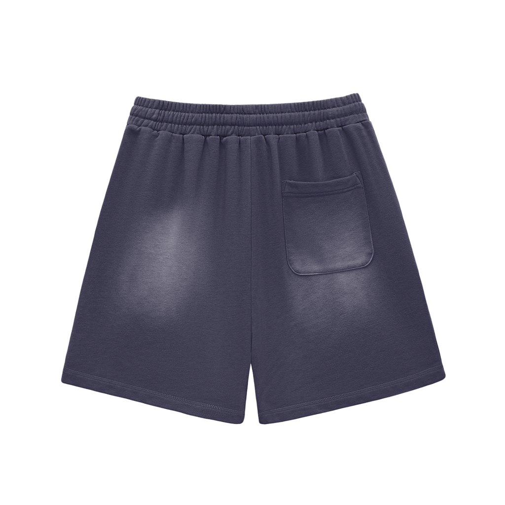 Sun Fade Raw Edge Shorts