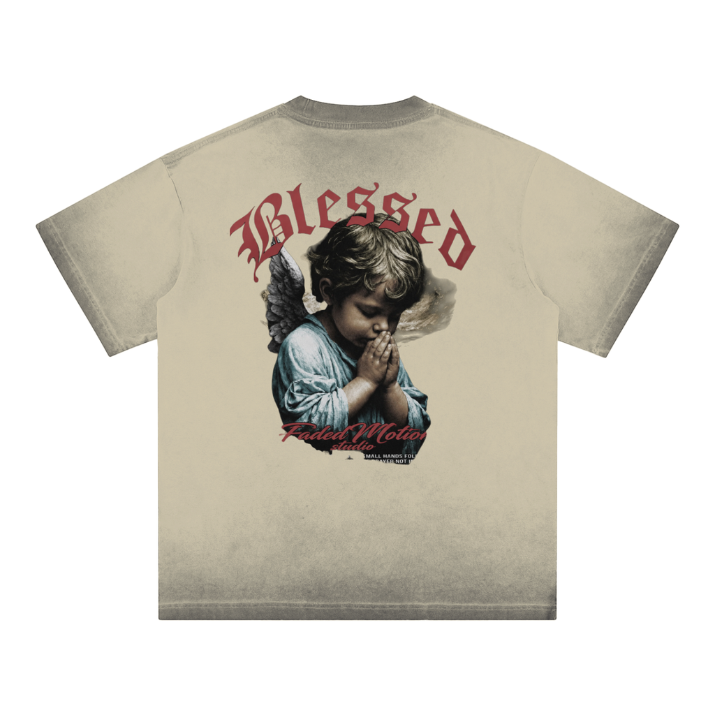 Reverse Dyed Loose Cotton T-Shirt