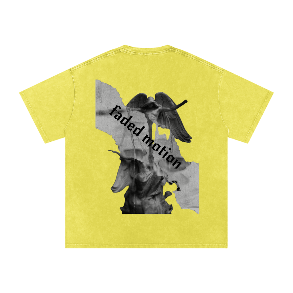 Snow Washed Oversized Tee