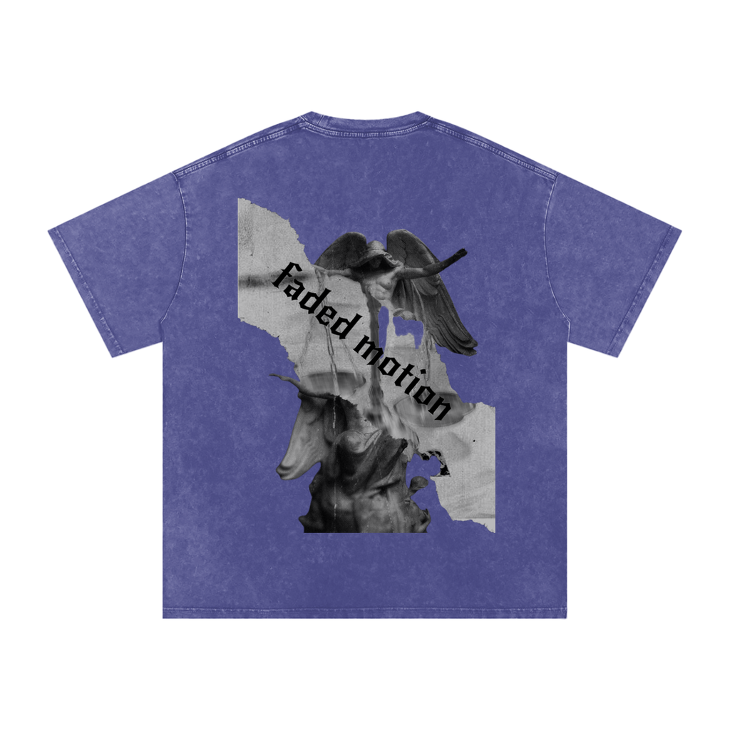 Snow Washed Oversized Tee