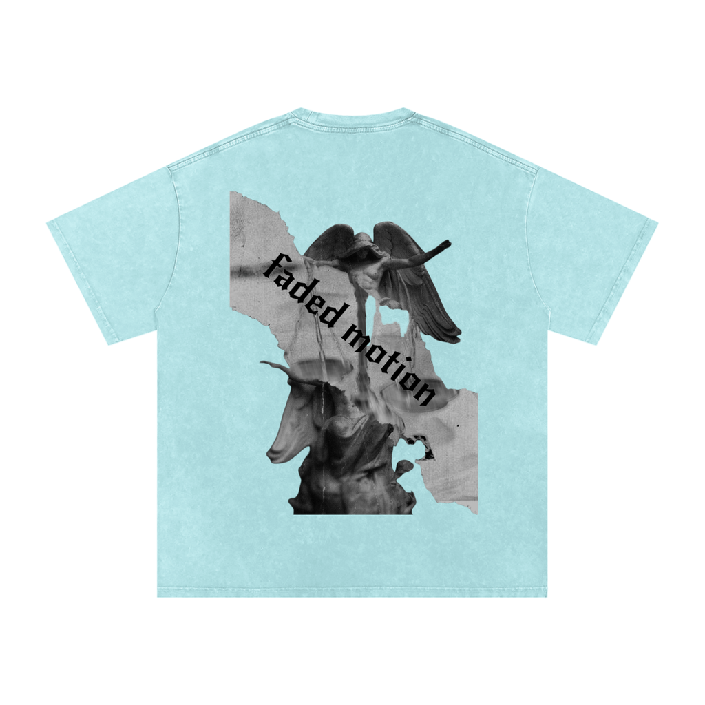 Snow Washed Oversized Tee