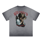 Reverse Dyed Loose Cotton T-Shirt