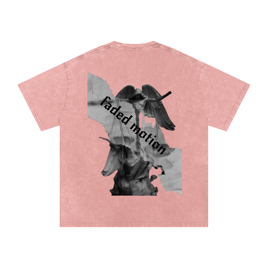 Snow Washed Oversized Tee