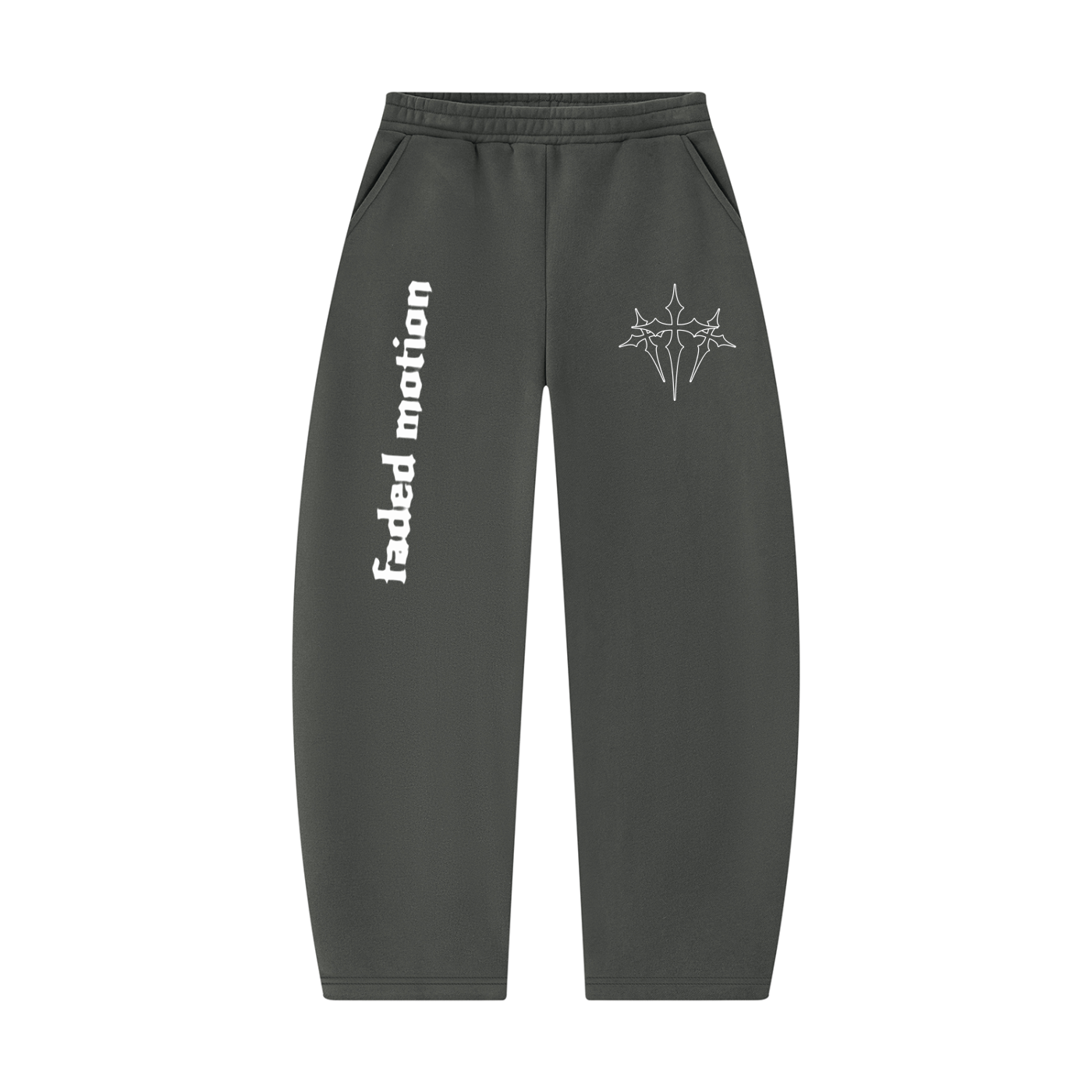 Unisex Barrel Leg Sweatpants