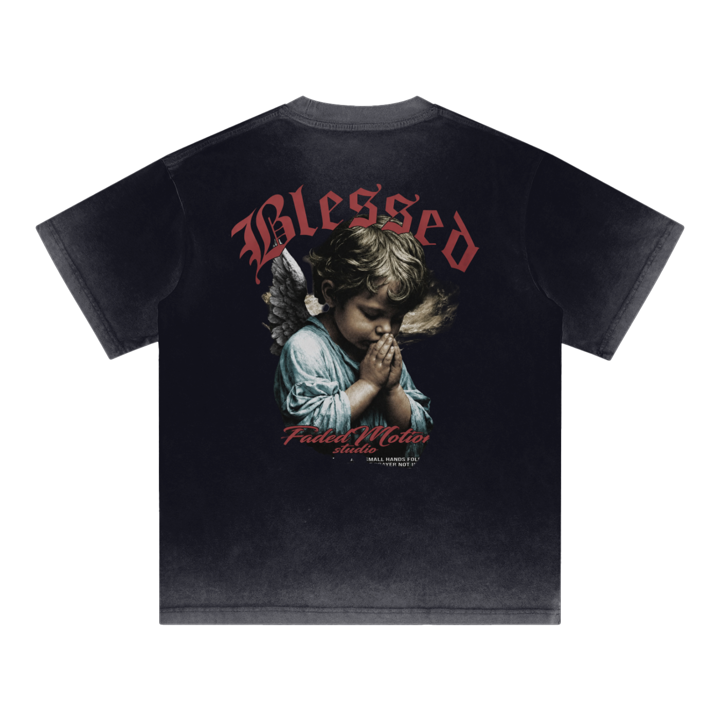 Reverse Dyed Loose Cotton T-Shirt