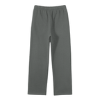 Solid Fleece Straight Leg Pants