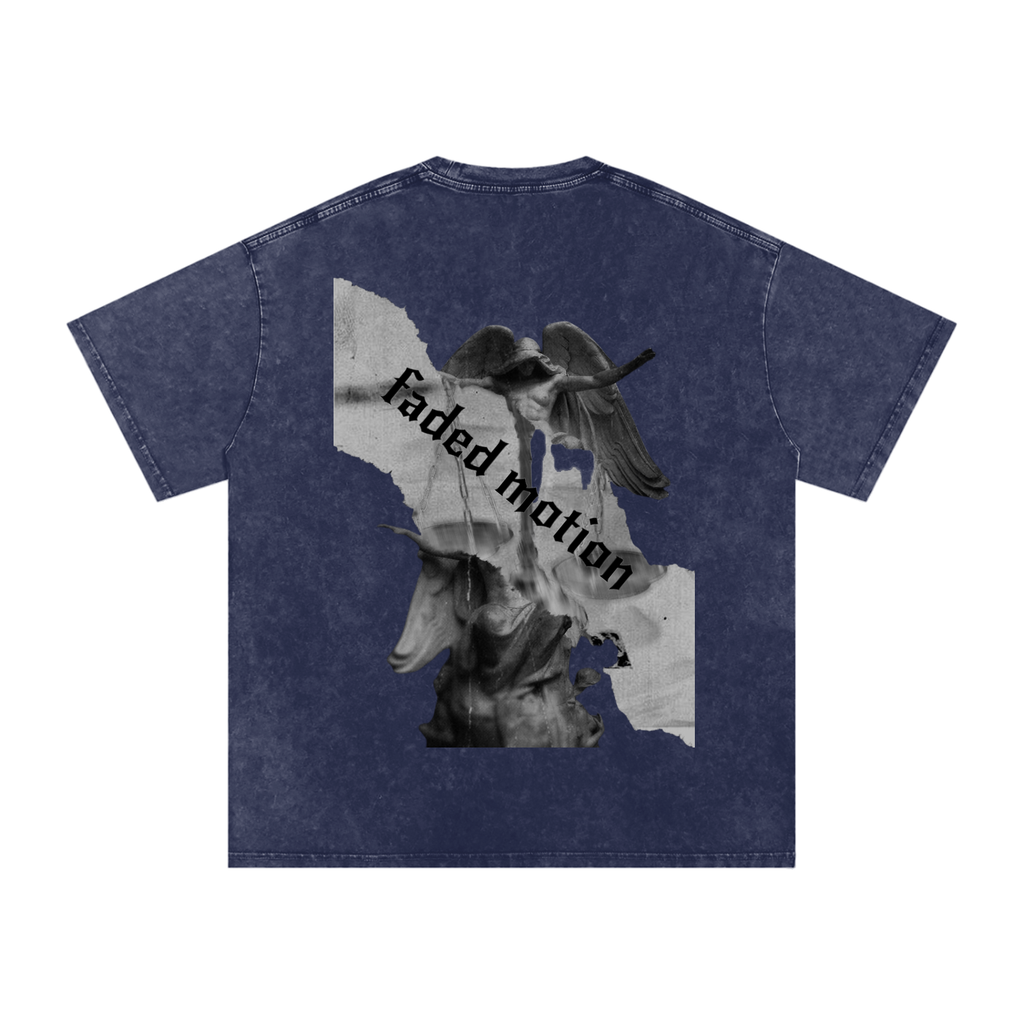 Snow Washed Oversized Tee