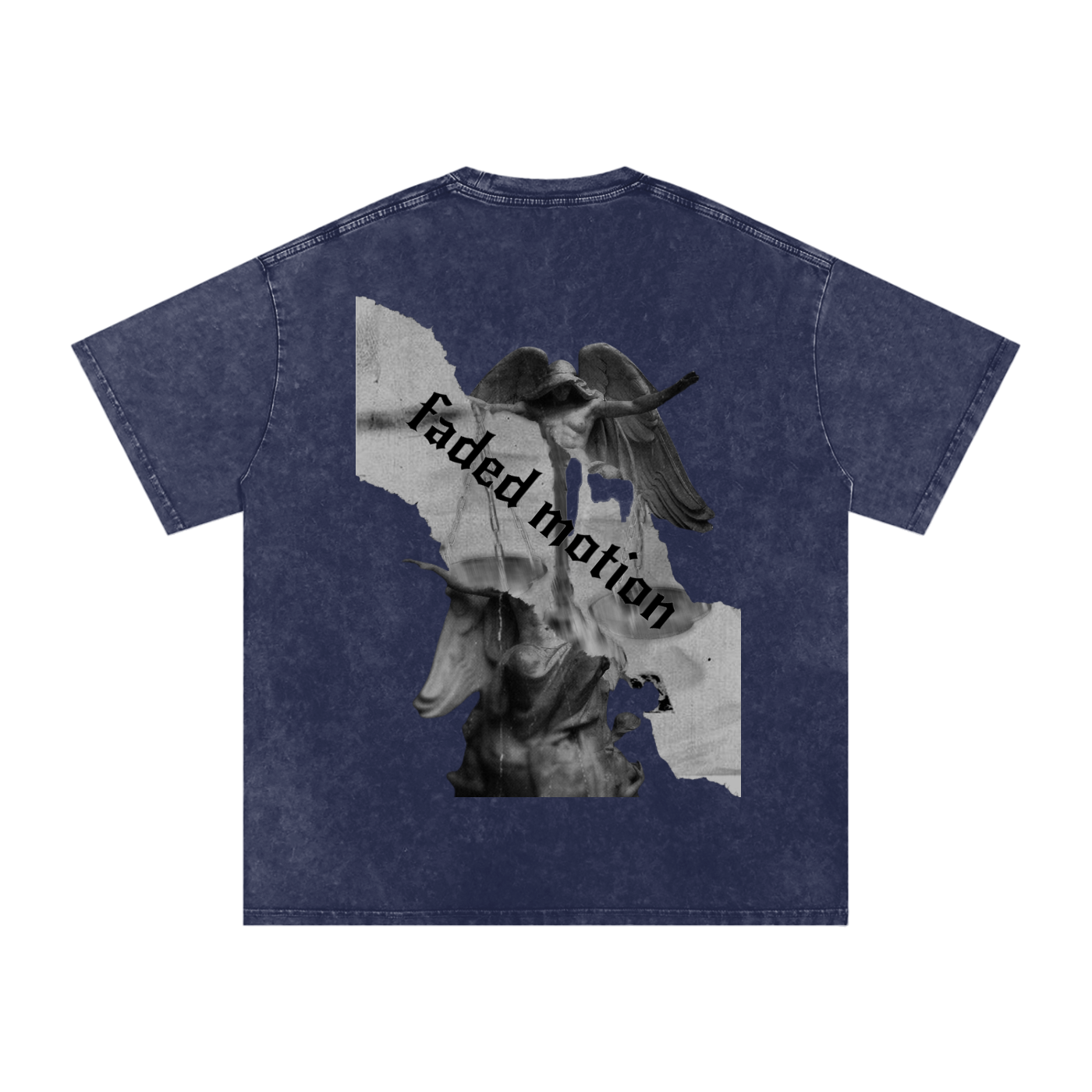 Snow Washed Oversized Tee
