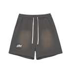 Sun Fade Raw Edge Shorts