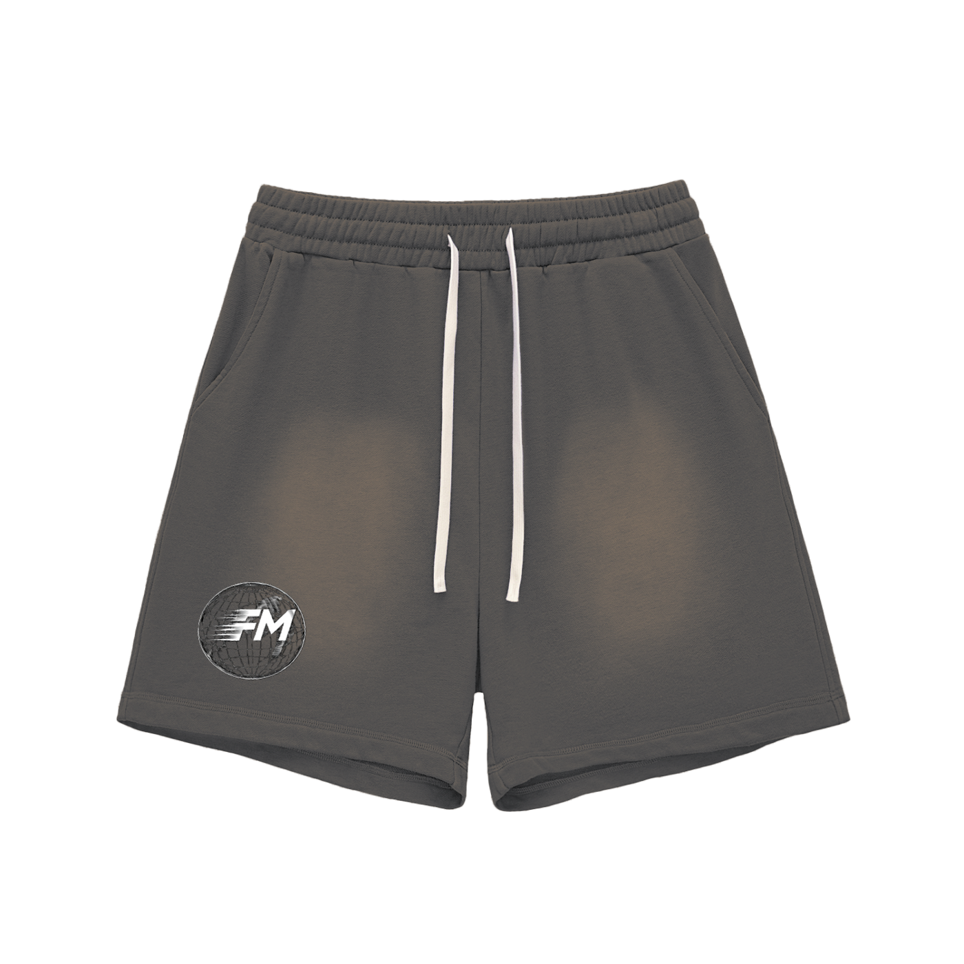 Sun Fade Raw Edge Shorts