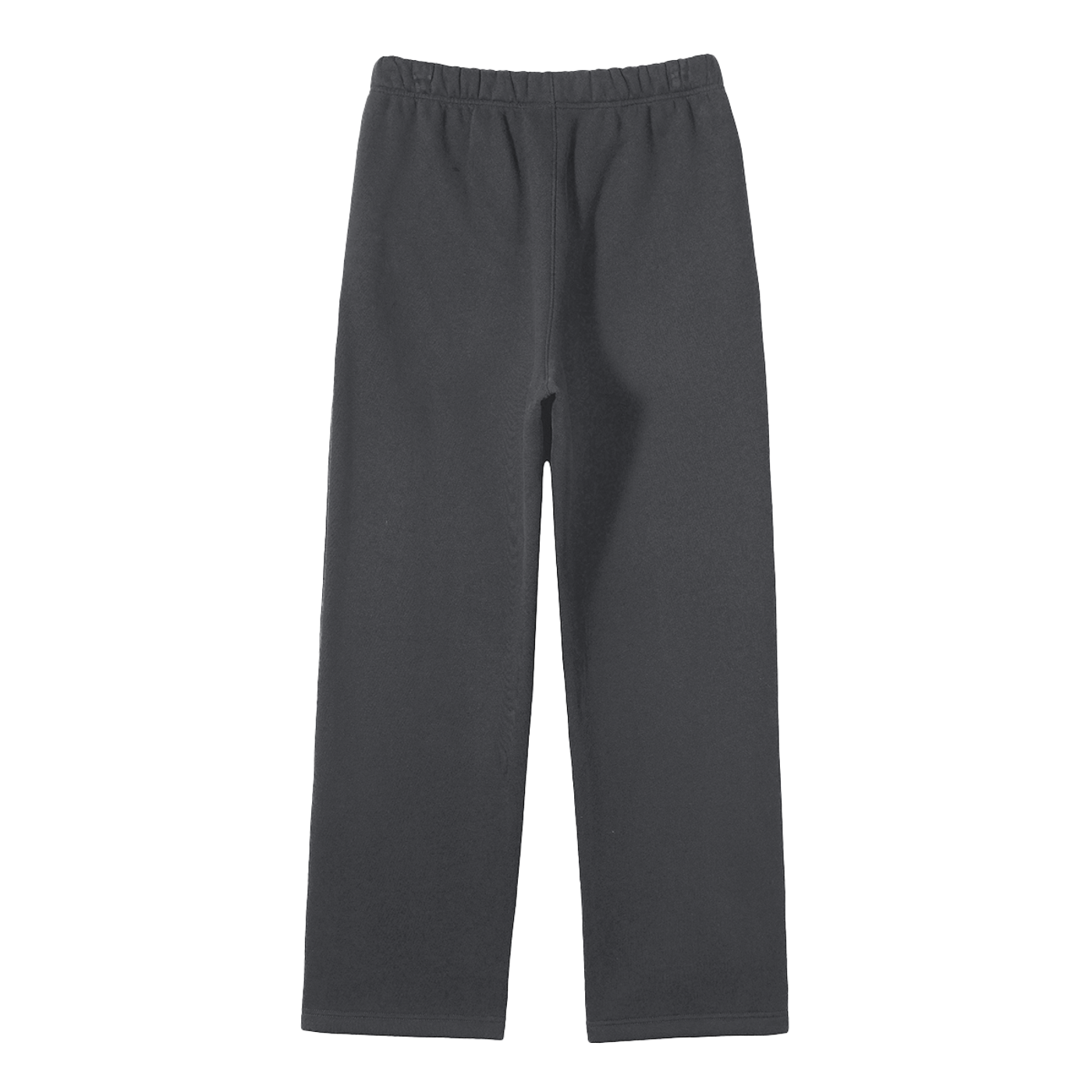 Solid Fleece Straight Leg Pants