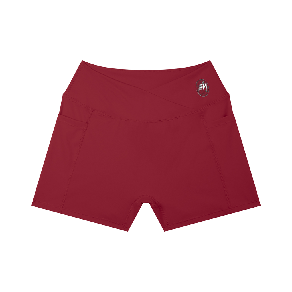 High Rise Pocket Yoga Shorts