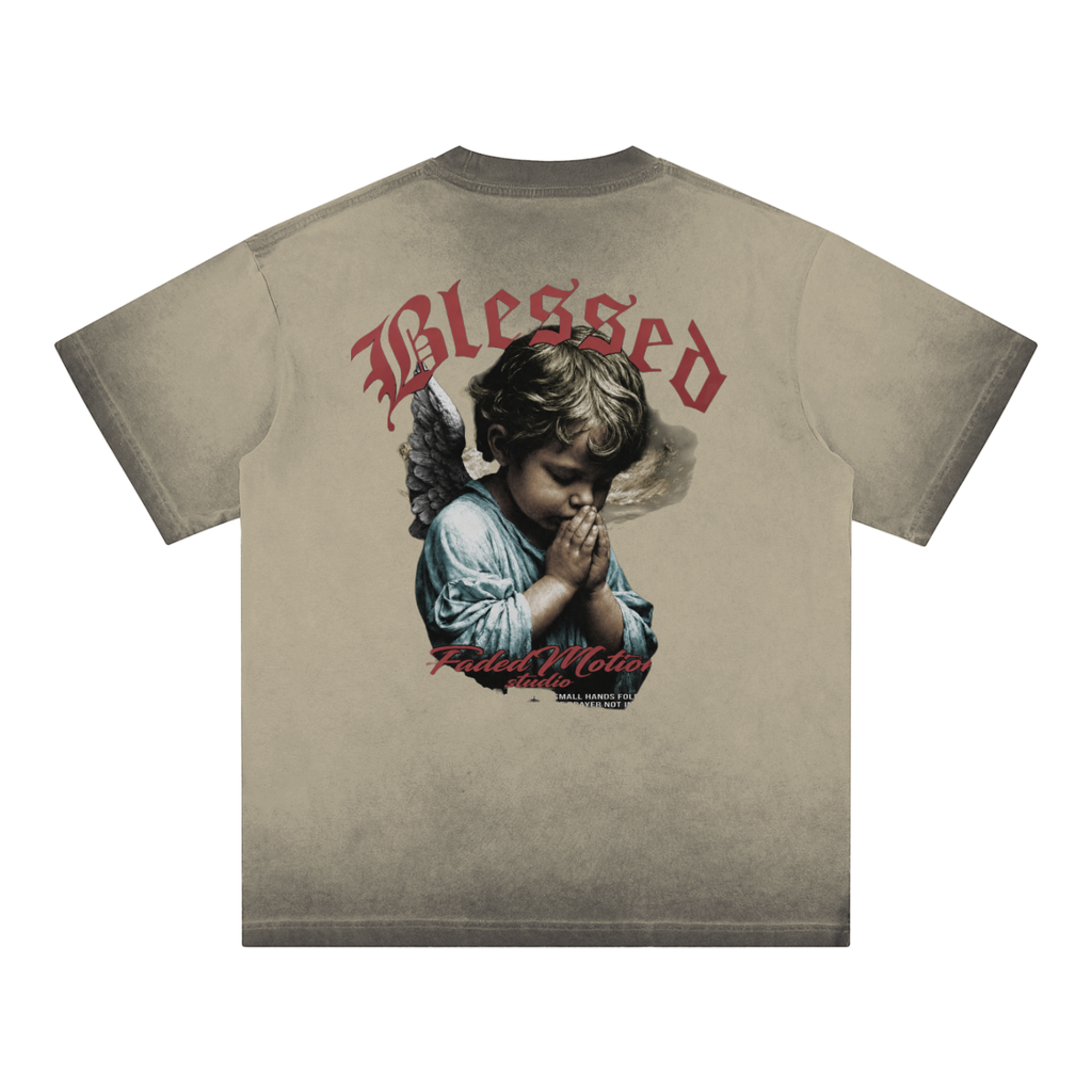 Reverse Dyed Loose Cotton T-Shirt