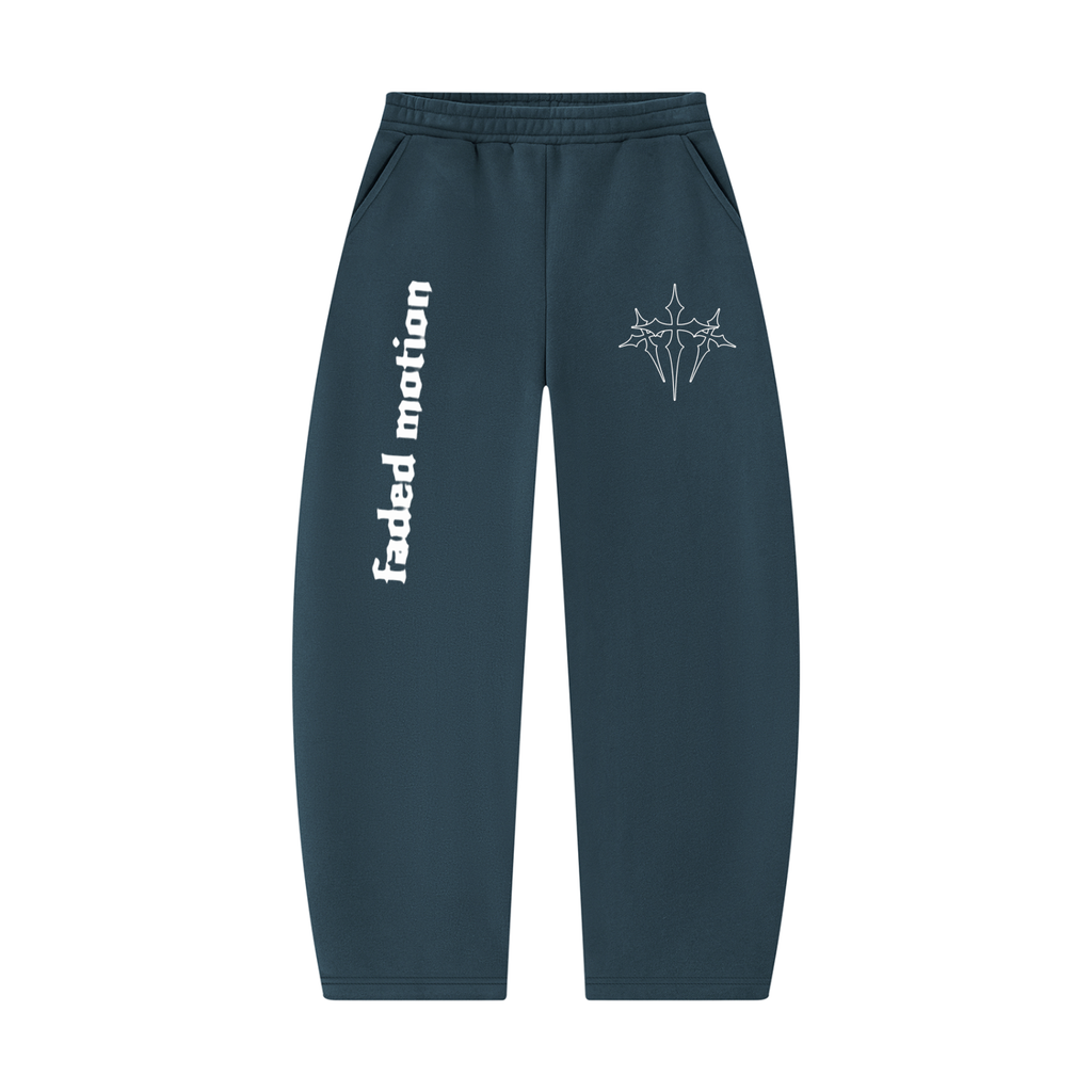Unisex Barrel Leg Sweatpants