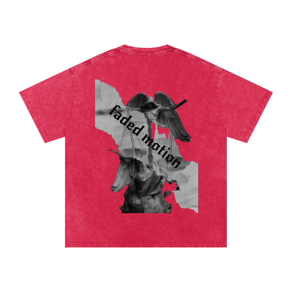 Snow Washed Oversized Tee