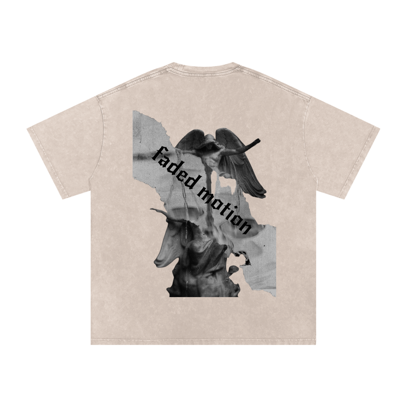 Snow Washed Oversized Tee