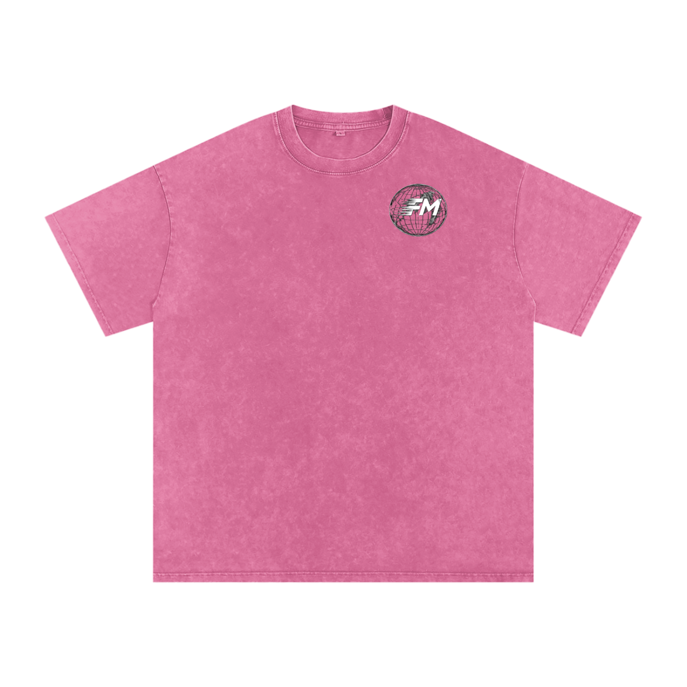 Snow Washed Oversized Tee