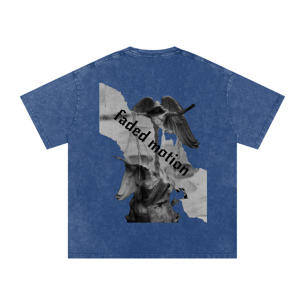 Snow Washed Oversized Tee