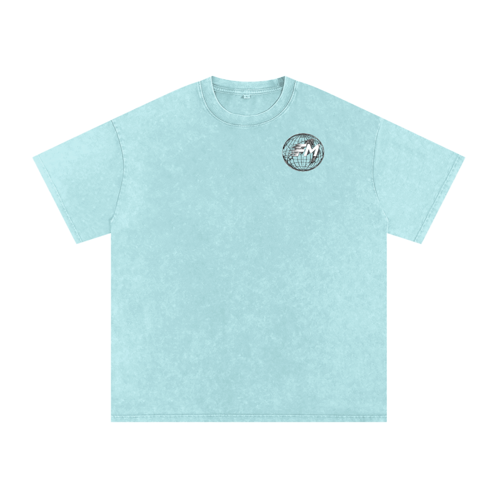 Snow Washed Oversized Tee