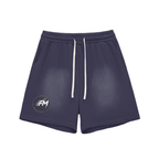 Sun Fade Raw Edge Shorts