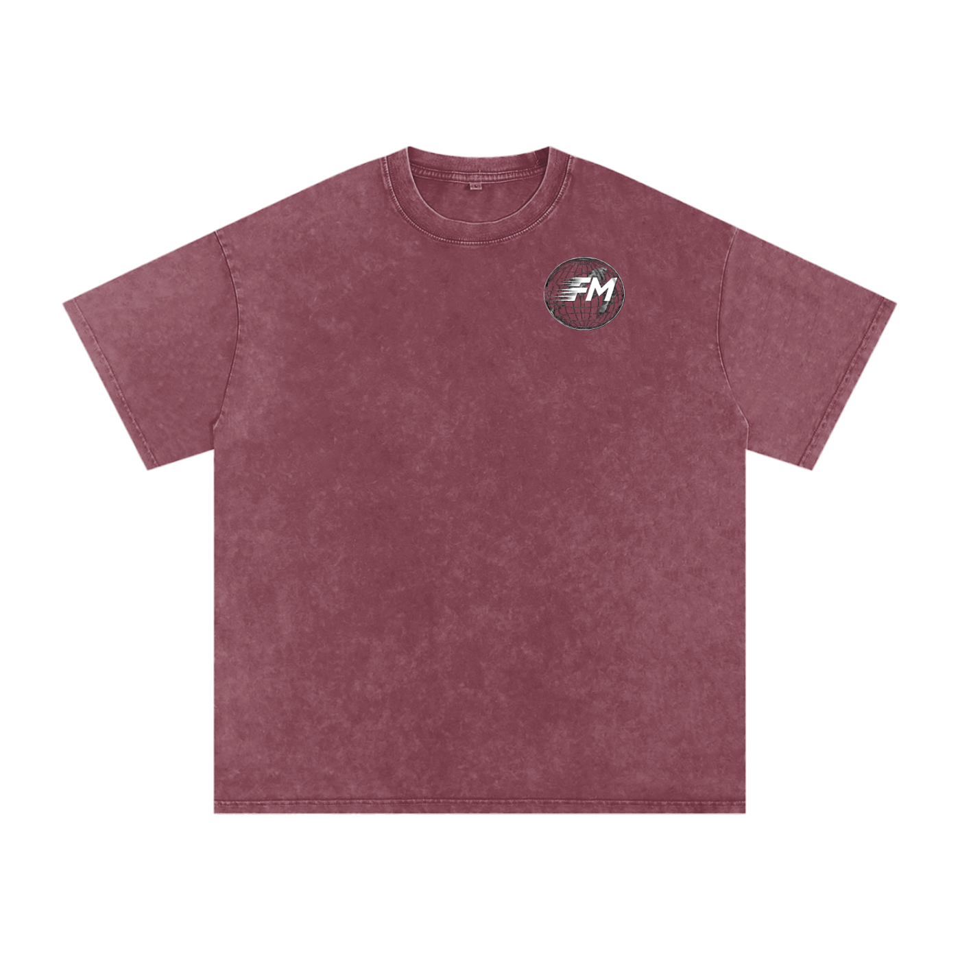 Snow Washed Oversized Tee