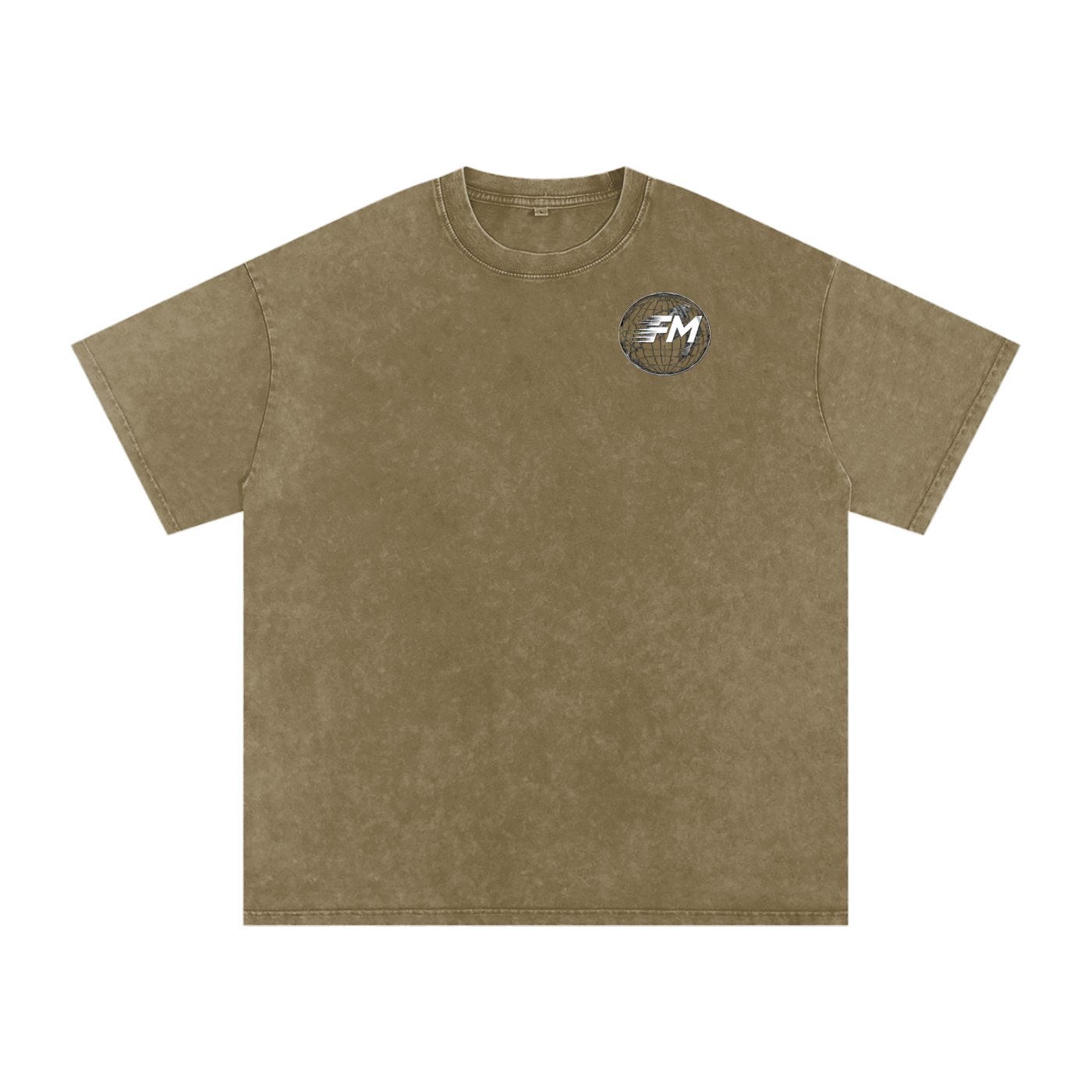 Snow Washed Oversized Tee