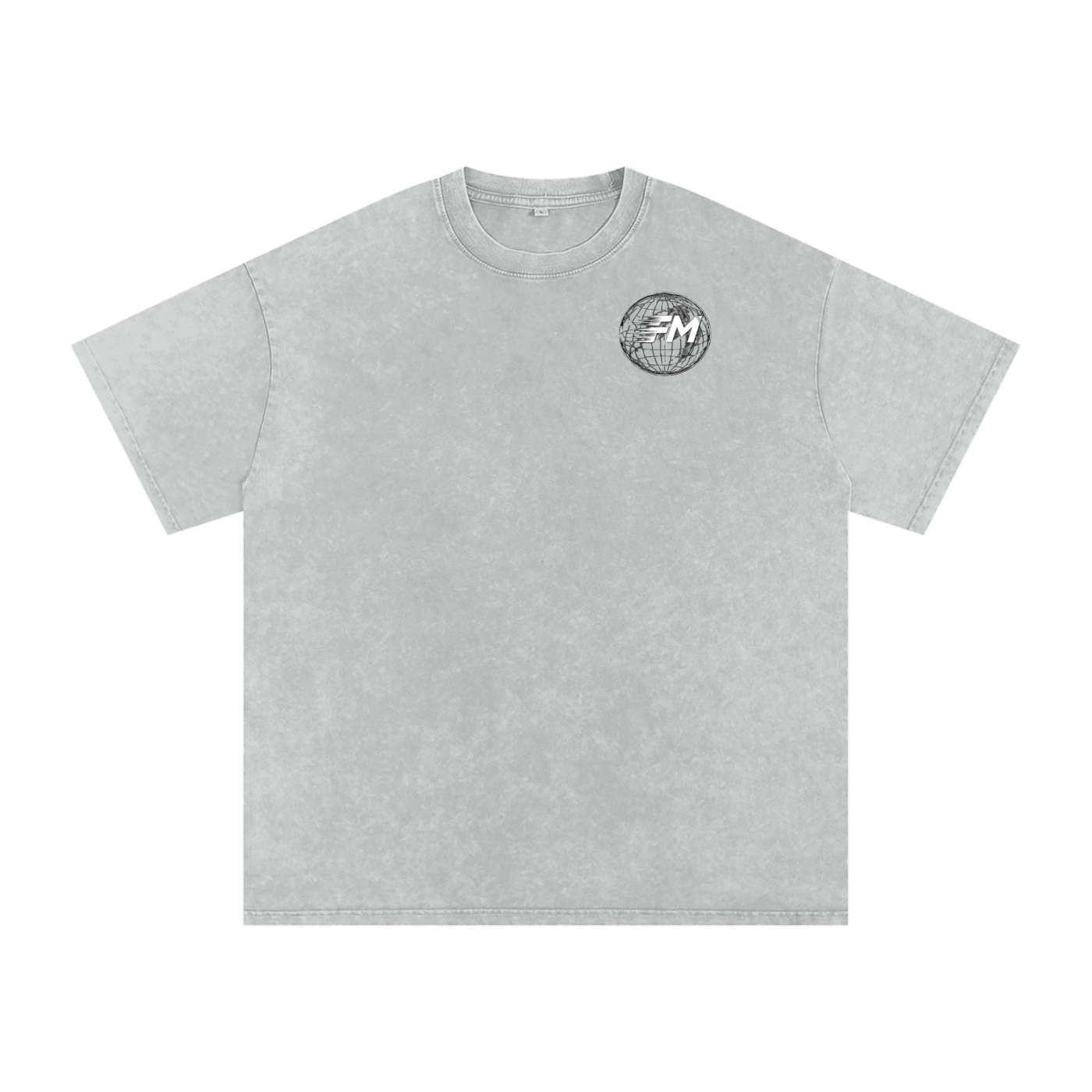 Snow Washed Oversized Tee