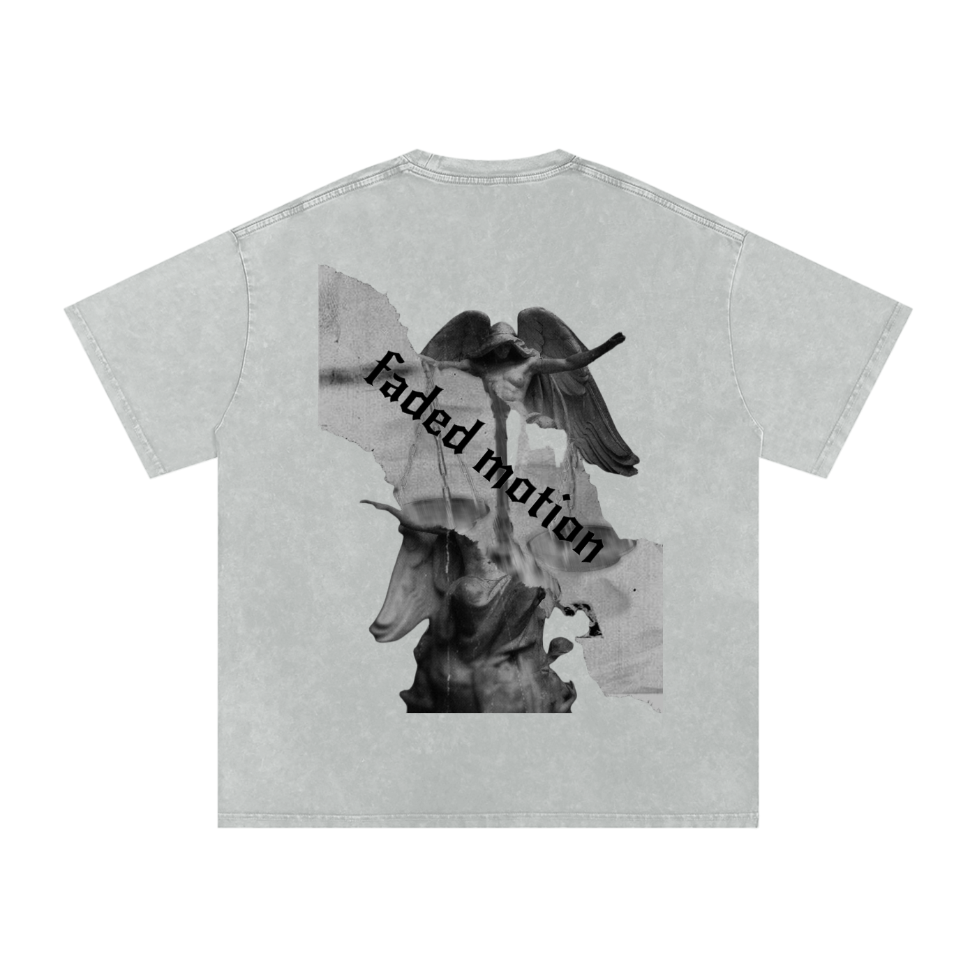 Snow Washed Oversized Tee
