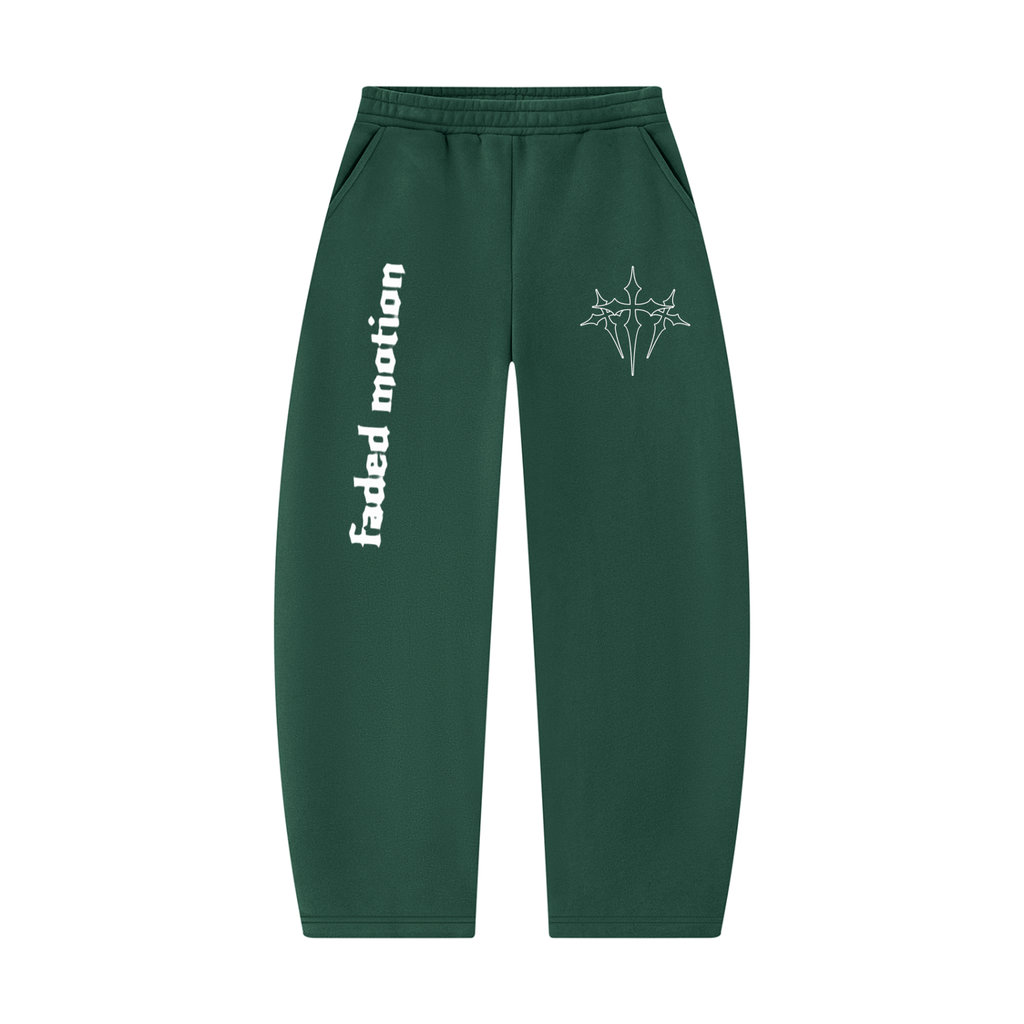 Unisex Barrel Leg Sweatpants