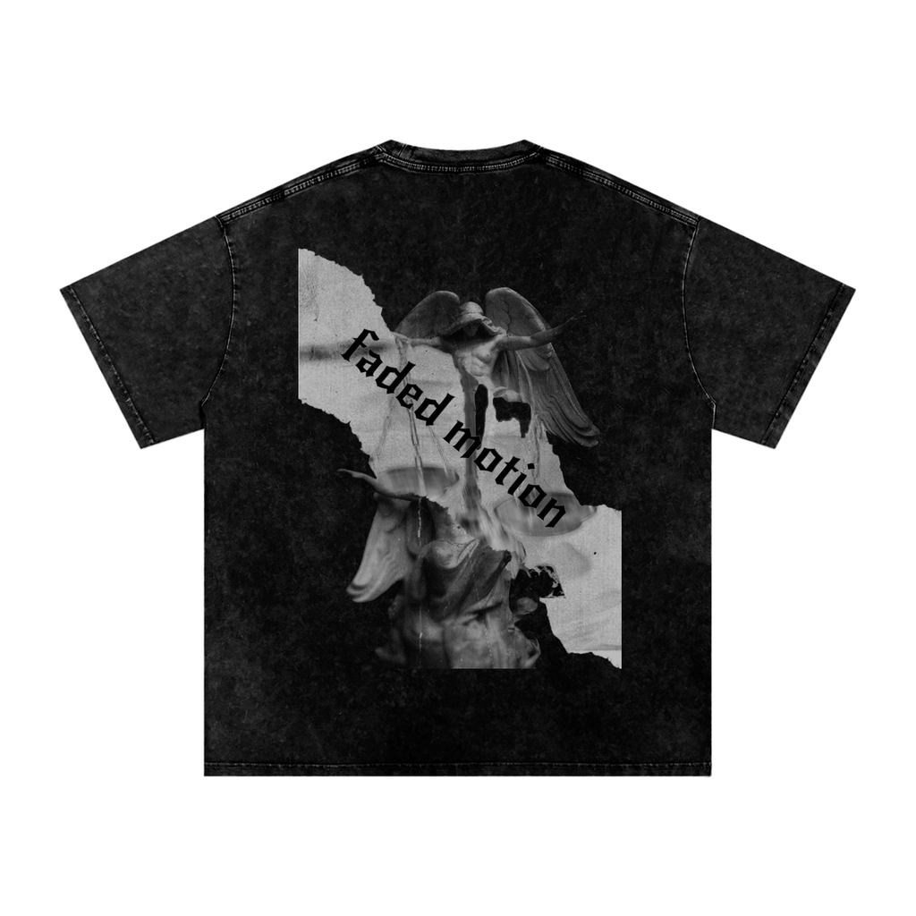 Snow Washed Oversized Tee