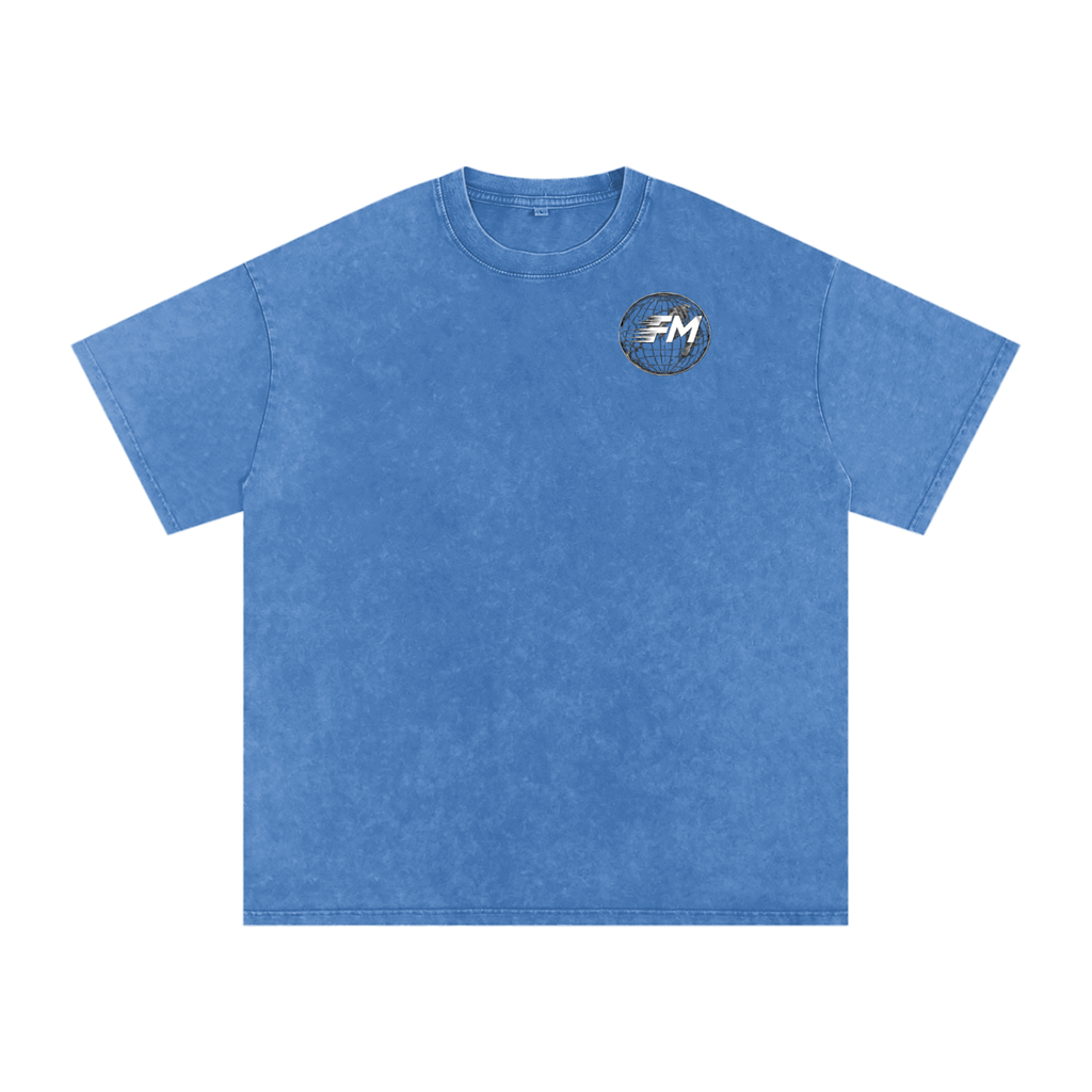 Snow Washed Oversized Tee