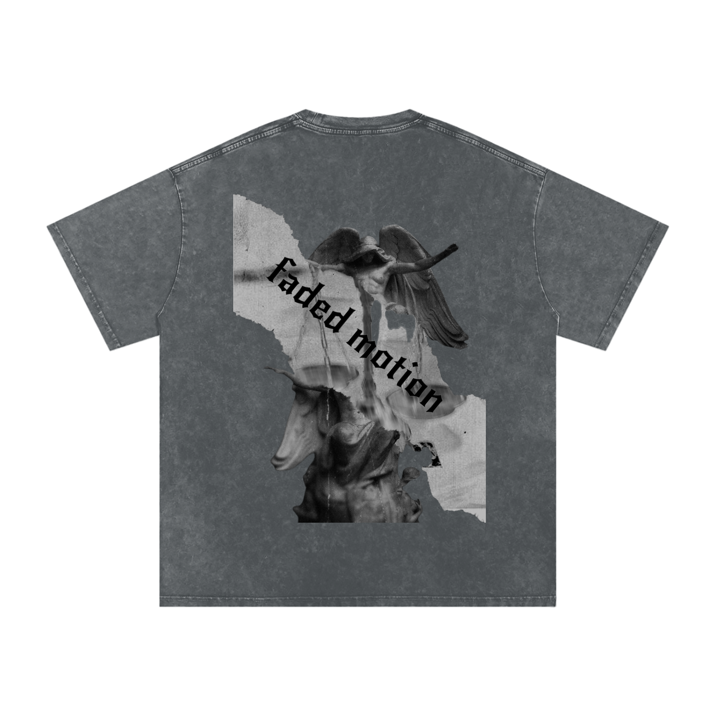 Snow Washed Oversized Tee