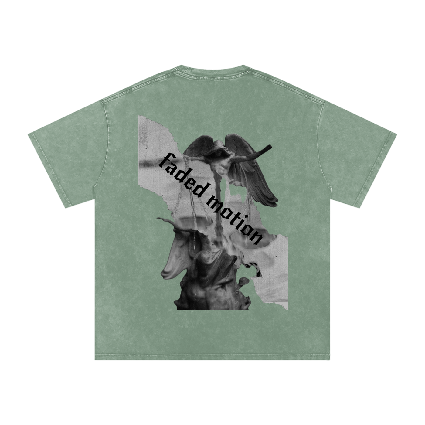 Snow Washed Oversized Tee