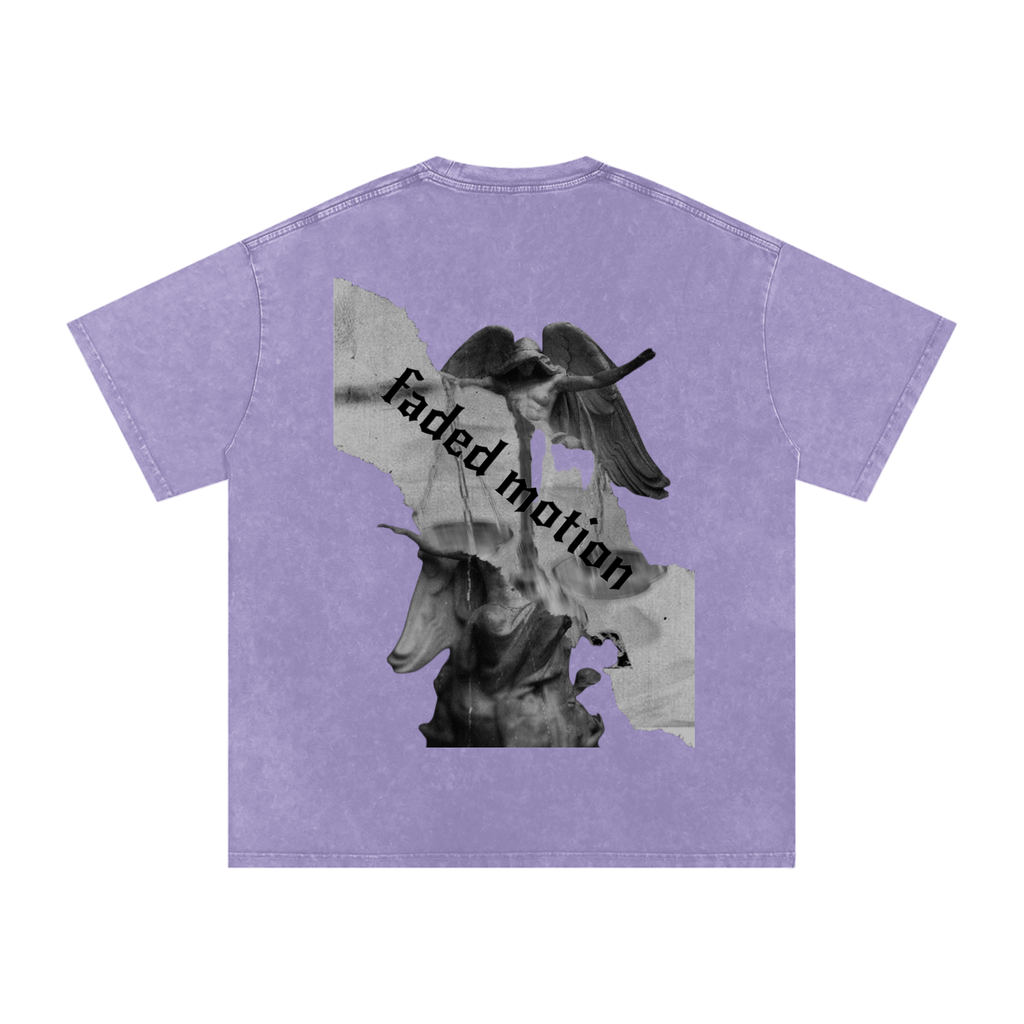 Snow Washed Oversized Tee
