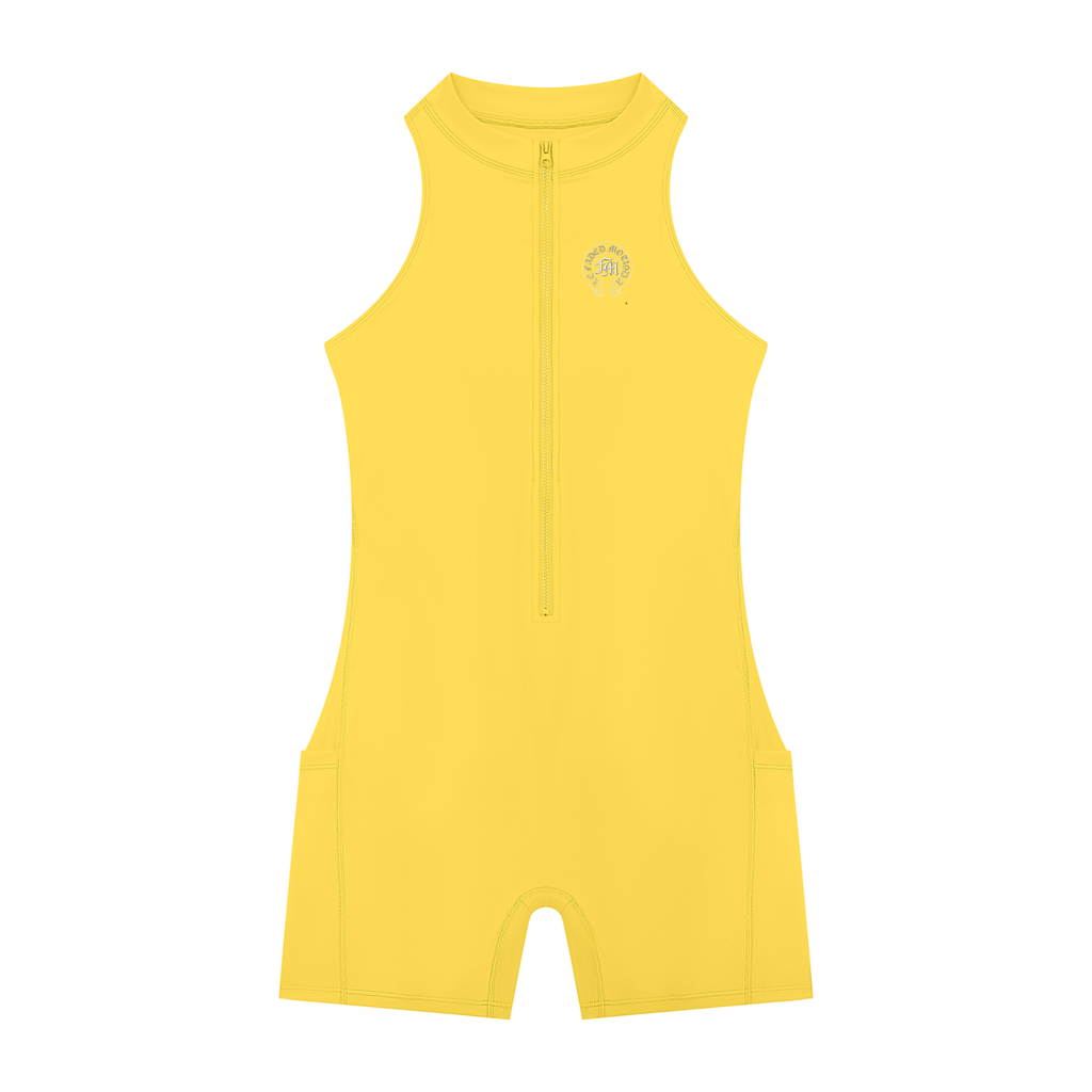 Women’s Quarter-Zip Yoga Romper