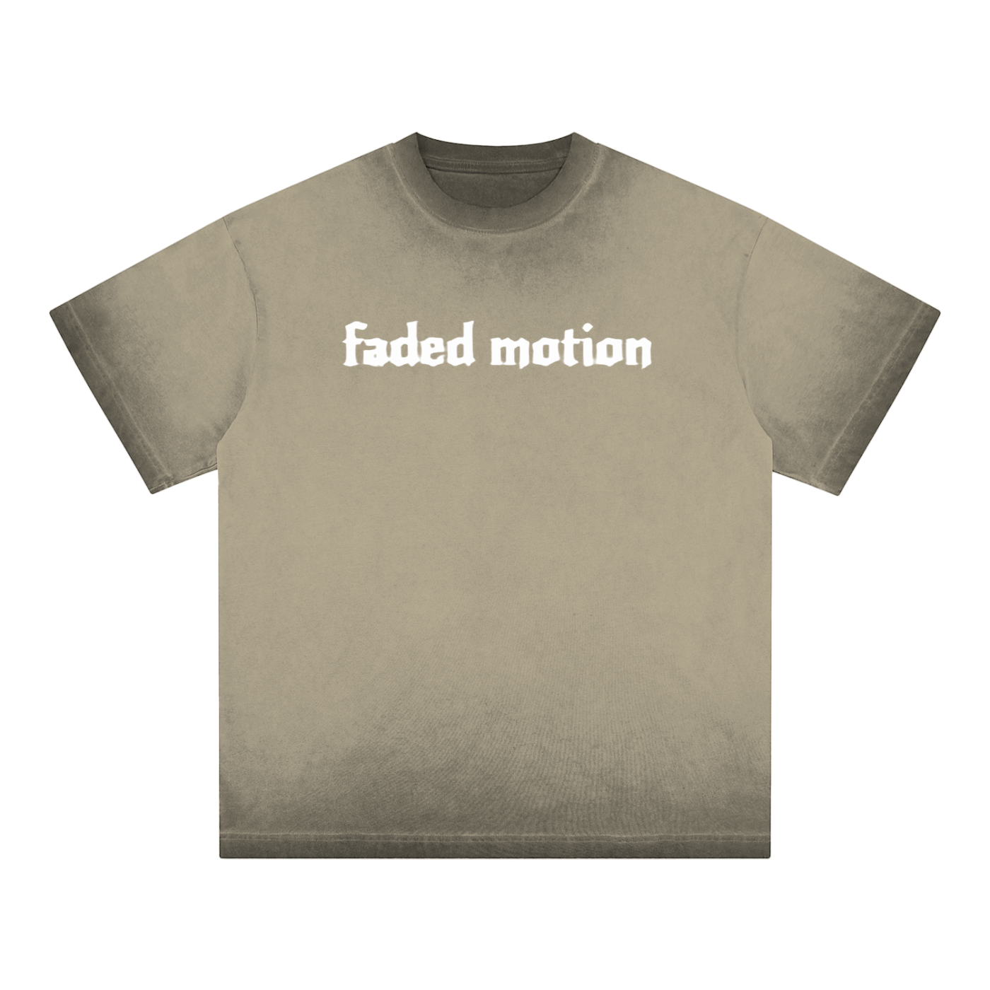 Reverse Dyed Loose Cotton T-Shirt