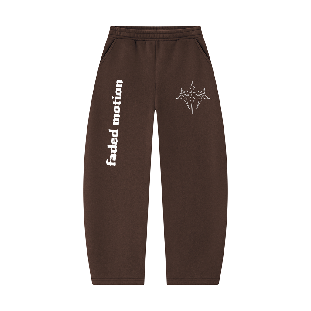 Unisex Barrel Leg Sweatpants