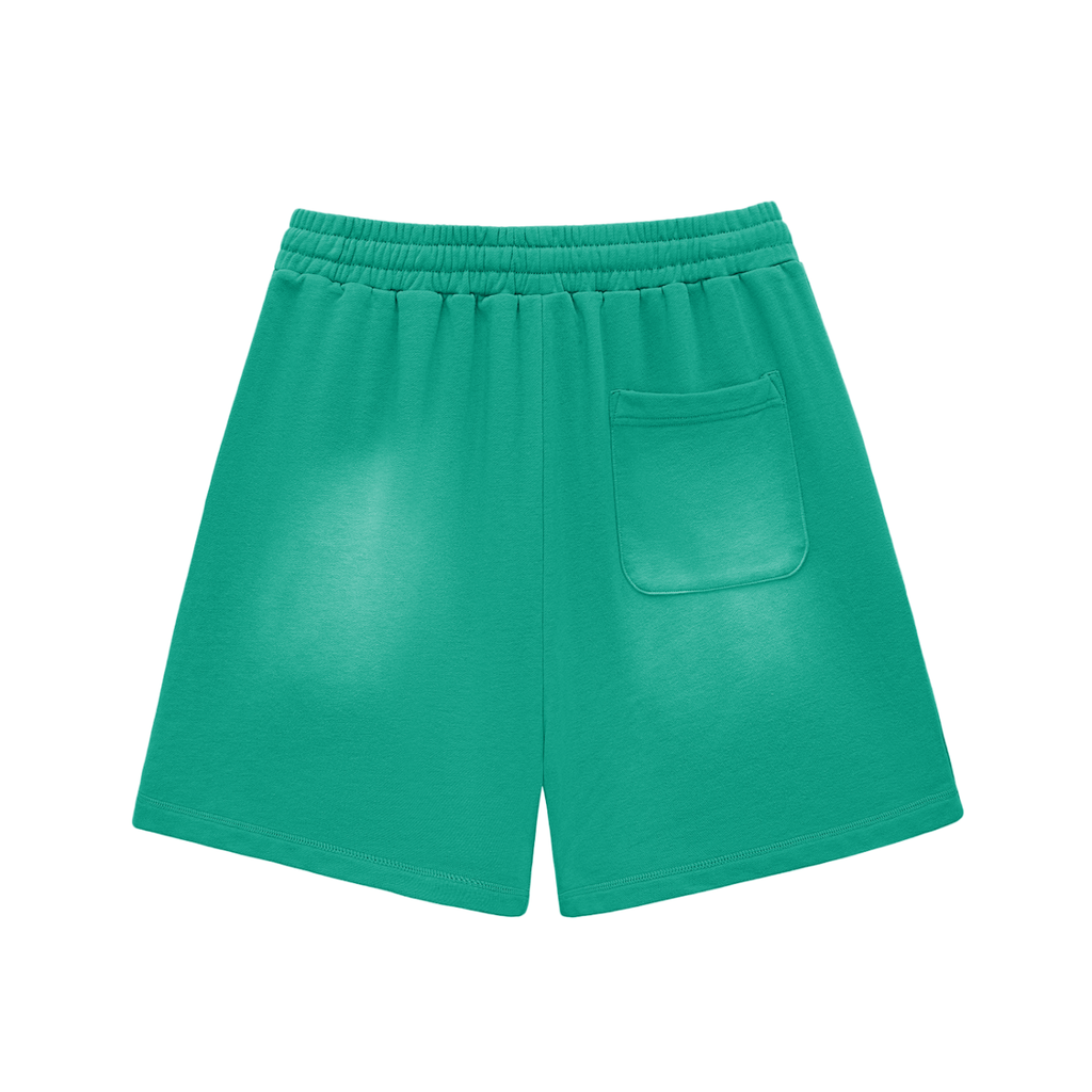 Sun Fade Raw Edge Shorts