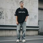 Essential Heavyweight Tee on Model