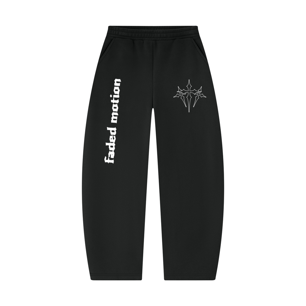Unisex Barrel Leg Sweatpants